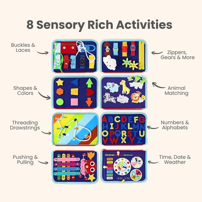 Solea™ Montessori Busy Board