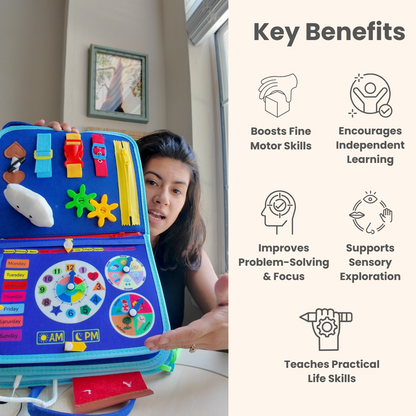 Solea™ Montessori Busy Board